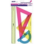 MFP Paper pravítko rýsovací set colours 4 kusy 5310109 – Zboží Dáma MFP Paper pravítko rýsovací set colours 4 kusy 5310109 – Zboží Dáma