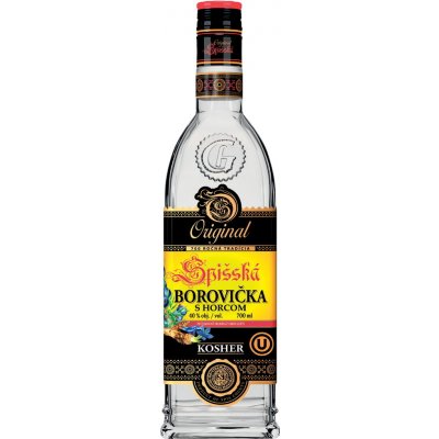 Spišská Borovička s Horcom Kosher 40% 0,7 l (holá láhev)