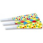 Barevné Trumpetky 3 ks – Zboží Dáma