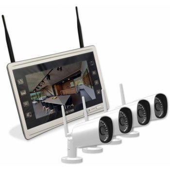 RGB.vision RGB-4H11AAW0-D12/JWT 4CH IP 11" LCD kamerový bezdrátový set - NVR wifi kit + 4x IP 720p wifi kamery sada