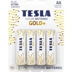 TESLA GOLD+ AA 4ks 1099137206 – Zbozi.Blesk.cz