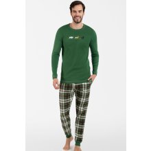 Italian Fashion Seward pánské pyžamo dlouhé zelené