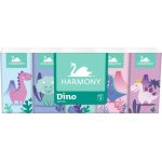 Harmony Dino papírové kapesníčky 3-vrstvé 10 x 10 ks – Sleviste.cz