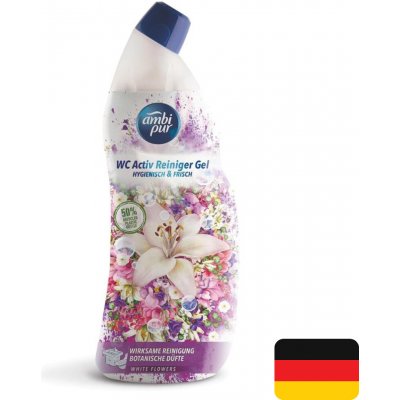 Ambi Pur Čistič WC White Flowers 750 ml – Zboží Dáma