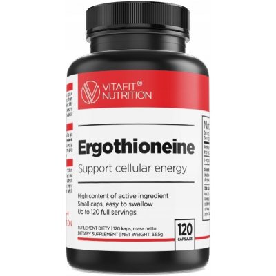 VITAFIT Ergothioneine L-Ergothionein 120 kapslí – Hledejceny.cz