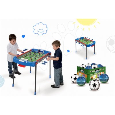 Smoby set fotbalový stůl Challenger 620200-2 modročervený – Zboží Dáma
