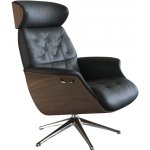 Flexlux Volden Medium černé kožené – Zboží Mobilmania