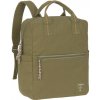 Taška na kočárek Lässig FAMILY Green Label Little One & Me Square Backpack Big Gots olive