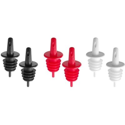 Bar up 2x černá, 2x bílá, 2x červená, 6 ks – Zboží Dáma