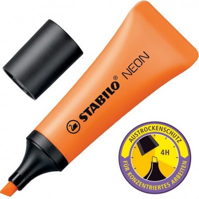 Stabilo zvýrazňovač 72/54 Stabilo, neon oranžový – Zboží Živě