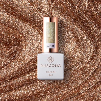 Ruscona gel lak BORN TO SHINE 186 6 ml – Zboží Dáma