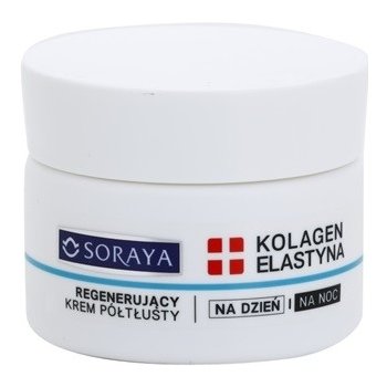 Soraya Collagen & Elastin regenerační pleťový krém s vitamíny With Vitamins A C E 50 ml