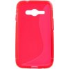Pouzdro a kryt na mobilní telefon Pouzdro S-Case Samsung G313H Galaxy Ace NXT červené