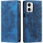 Vsechnonamobil 80914 ART MANDALA Peněženkový kryt pro Motorola Edge 50 Fusion modrý – Sleviste.cz