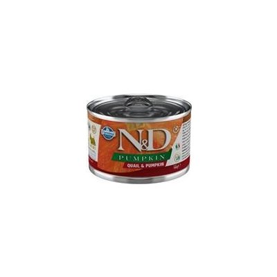 N&D DOG PUMPKIN Adult Quail & Pumpkin Mini 140 g + 1 ks ZDARMA