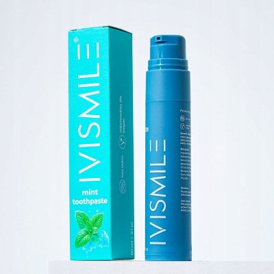 Ivismile Mint Fruity Toothpaste Mátovo-ovocná zubní pasta 100 ml – Hledejceny.cz