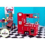 KidKraft Červená dřevěná kuchyňka Vintage – Zboží Mobilmania
