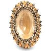 Prsteny Beny Jewellery Zlatý Prsten s Venušiný Vlasy a Diamanty BNK0001