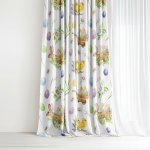 Goldea velikonoční dekorační závěs luca - symboly velikonoc 200x150 cm – Hledejceny.cz