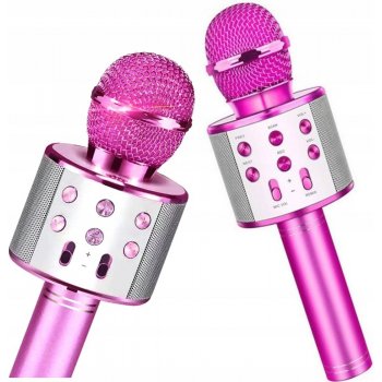 Popron Mikrofon WS858 růžový