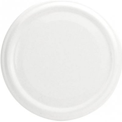 Šroubovací víčka, set 10ks, bílé, průměr 43 mm Gastro – Zboží Mobilmania