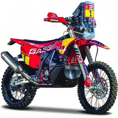 Bburago Cycle Red Bull KTM Rally GasGas RX450F Dakar 2023 1:18 – Hledejceny.cz