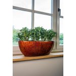 Ter Steege Váza široká Niene mahogany D59x26 H35 – Hledejceny.cz