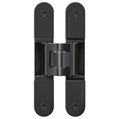 Tectus 440 3D - skrytý pant pro bezfalcové dveře, 100 kg Černá matná RAL 9005 (SW 107) – Hledejceny.cz