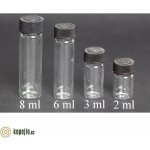 Luna Skleněná lékovka s kapajícím uzávěrem 5 ml – Sleviste.cz