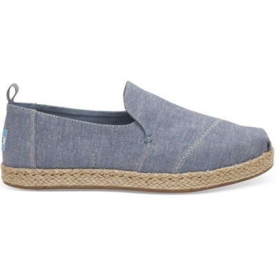 Toms DECONSTRUCTED ALPARGATA ROPE W modrá