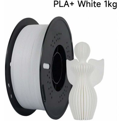 Kingroon PLA PLUS 1,75 mm 1kg Bílá – Zboží Živě