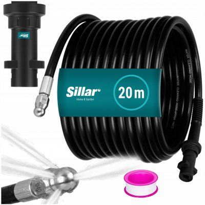 Sillar Hadice 20 m s tryskou pro čištění kanalizace pro myčky Kärcher K2-K6 – Hledejceny.cz
