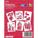 Papírové šablony sada T1 Vánoce II. – Hledejceny.cz