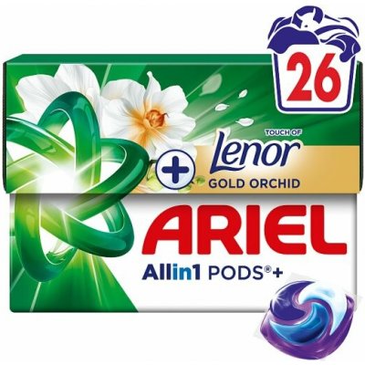 Ariel +Lenor prací kapsle Gold Orchid 26 PD – Zbozi.Blesk.cz