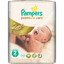 Pampers Premium Care 2 72 ks