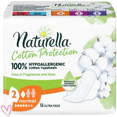 Naturella Cotton Protection Ultra Normal 12 ks – Hledejceny.cz