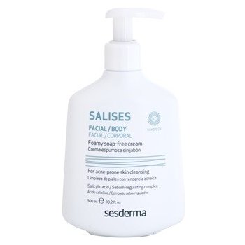 Sesderma Salises antibakteriální čistící gel na obličej a tělo (Salicylic Acid, Sebum-Regulating Complex) 300 ml