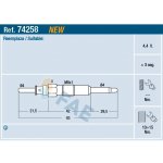 Žhavící svíčka FAE 74258 – Zboží Mobilmania