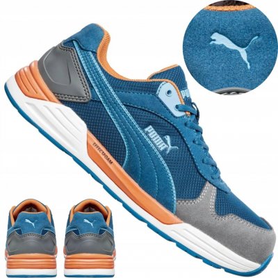 Puma 64640 FRONTSIDE blue low S1P ESD HRO SRC obuv – Zbozi.Blesk.cz