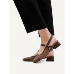 Caprice dámské lodičky bez paty hnědé – Sleviste.cz