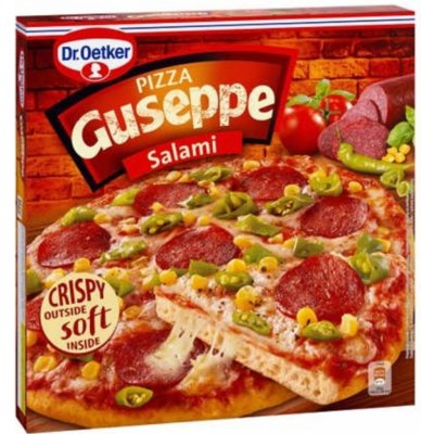 Dr. Oetker Pizza Guseppe Salami 380 g – Zboží Mobilmania