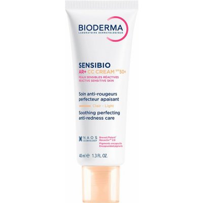 Bioderma Sensibio AR+ CC Krém na citlivou pleť se sklonem k začervenání SPF50+, 40 ml – Hledejceny.cz