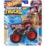 Mattel Hot Wheels Auto Monster Trucks Kaskadérské kousky set s vrakem kov – Zboží Dáma
