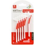 SOFTdent mezizubní kartáčky zahnutý S 0,5 mm 6 ks – Zboží Dáma