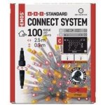 Emos D1CD01 CONNECT ICICLE 100LED 2.5M IP44 RED VNT FIREFLY – Hledejceny.cz