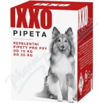 IXXO Repelentní pipeta pro psy od 10 do 20 kg 3 x 10 ml – Zbozi.Blesk.cz