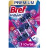 Dezinfekční prostředek na WC Bref Blue Aktiv WC blok Fresh Flower 3 x 50 g