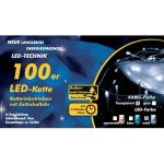 Vánoční LED osvětlení 10 m s časovým spínačem studeně bílé 100 diod OEM – Hledejceny.cz