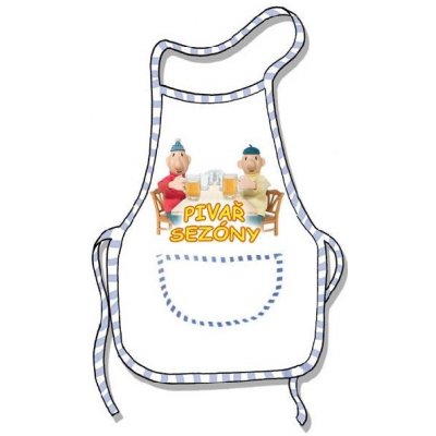 Divja.cz Zástěra Pivař sezóny Pat a Mat – Zboží Mobilmania