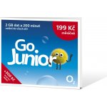 O2 Předplacená karta Go Junior SMALLPGO.0XX2G51 – Zboží Mobilmania